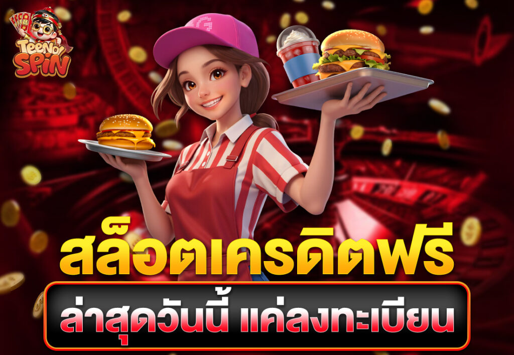 สล็อตเครดิตฟรี ล่าสุดวันนี้ แค่ลงทะเบียน